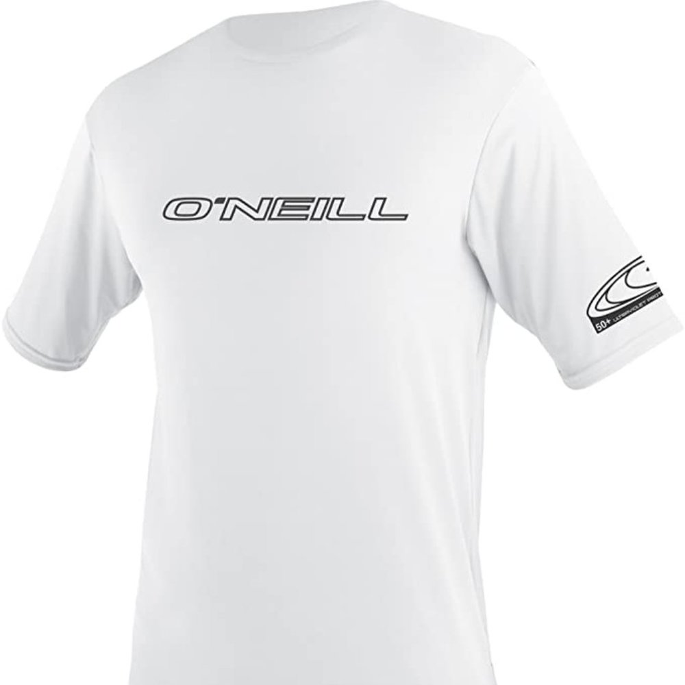 NWT* - Medium O'Neill Wetsuits Men's Basic Skins 50+ Short Sleeve Sun Shirt